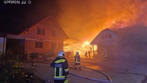 2023-11-05 Brand einer Lagerhalle